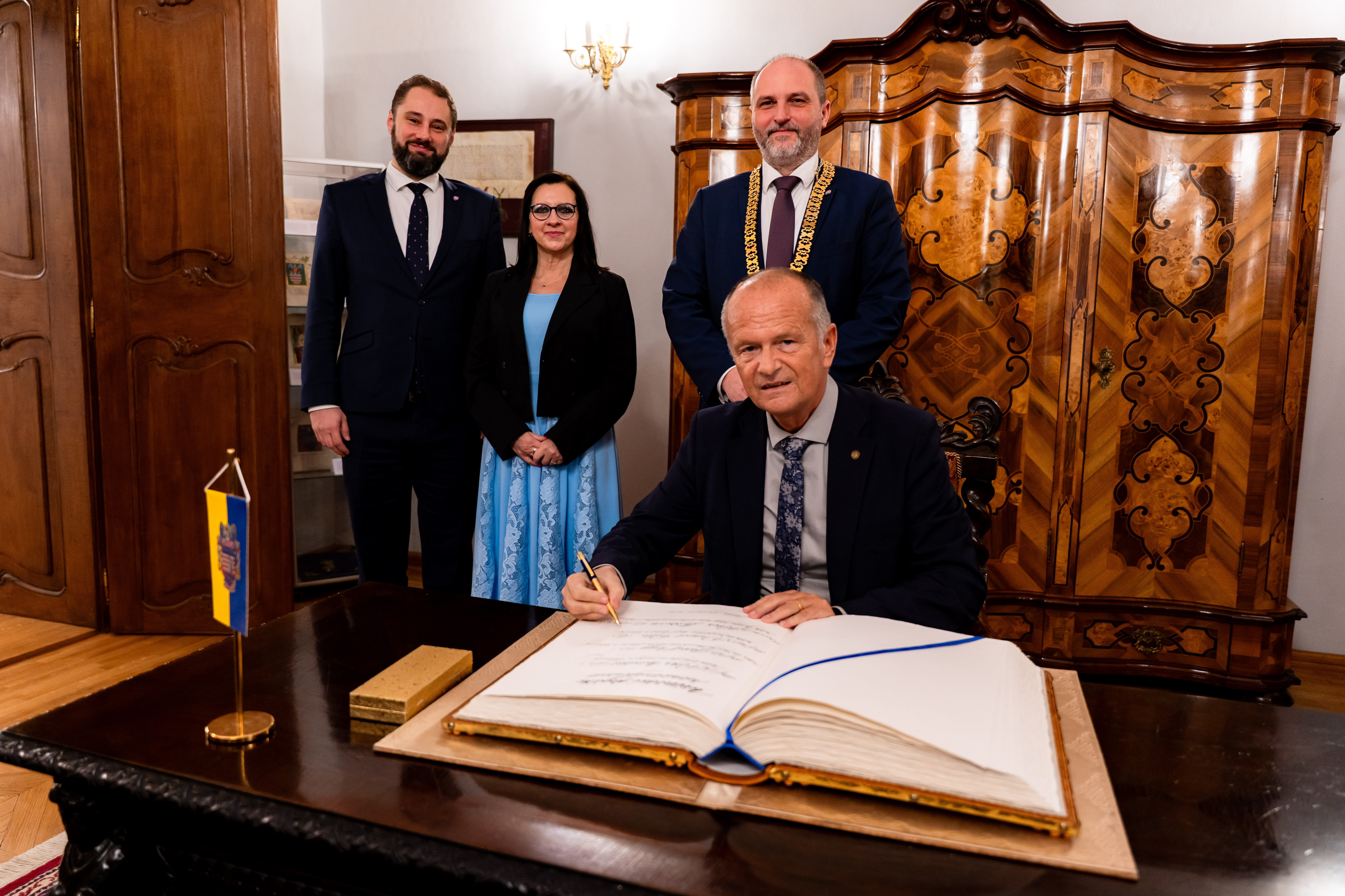 prijatie rektorov univerzit mesta Kosice a riaditelov nemocnic-33